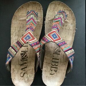 SAM & LIBBY SANDALS size 7.5